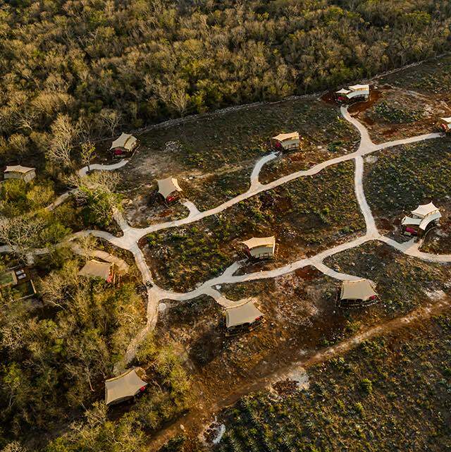 camping de lujo cerca de merida